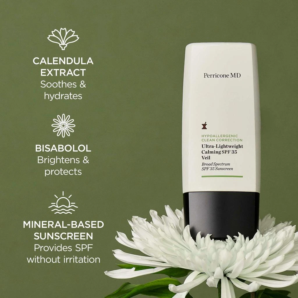 Perricone MD Hypoallergenic Clean Correction Ultra-Lightweight Calming Veil Broad Spectrum SPF 35 3