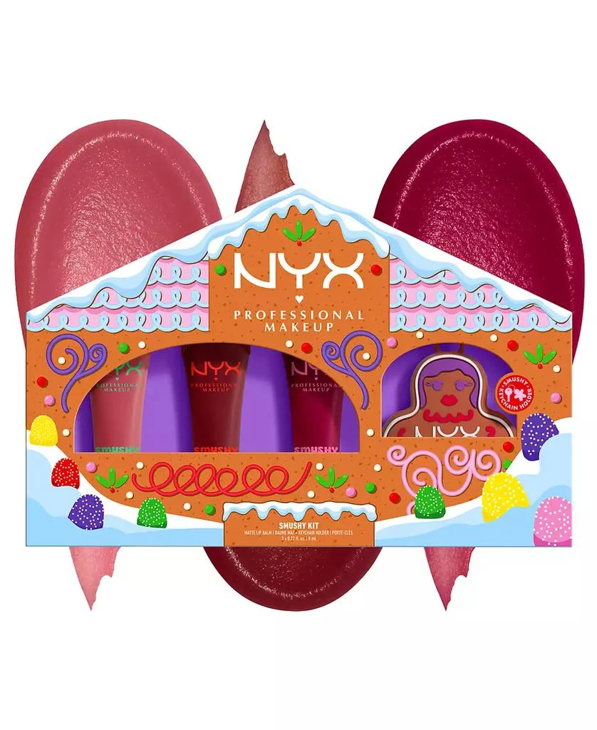 NYX Professional Makeup 3-Pc. Holiday Smushy Lip Balm Gift Set 7