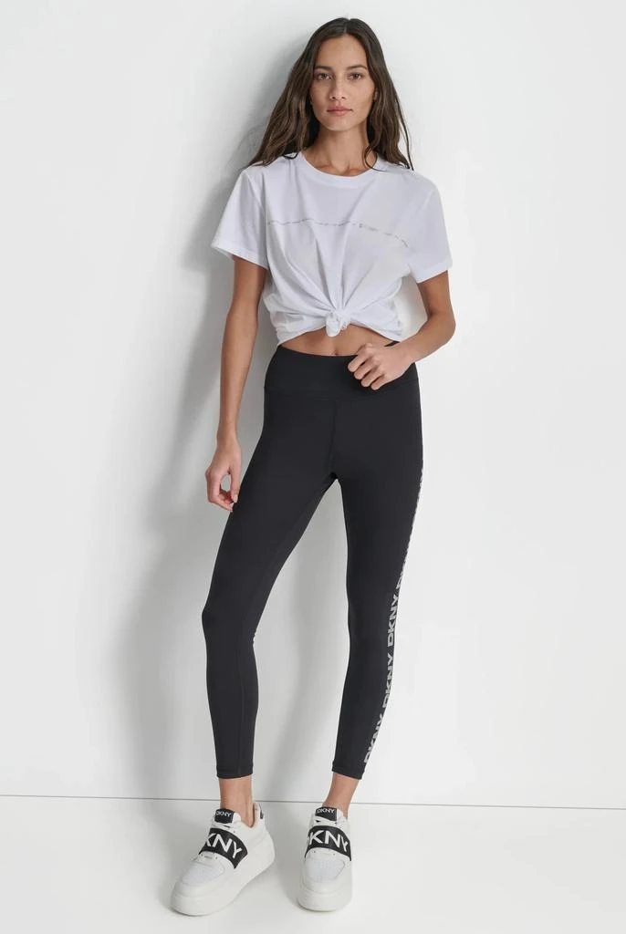 DKNY HIGH WAIST 7/8 RHINESTONE DKNY LEGGING 5