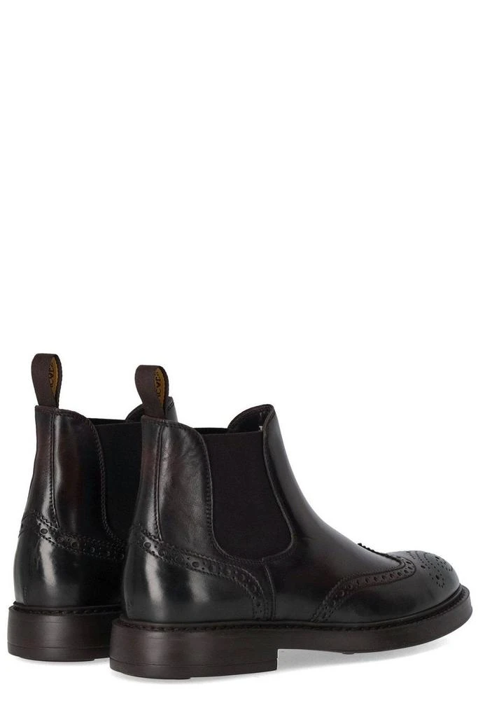 DOUCAL'S Doucal's Perforated Embellished Ankle Boots 4