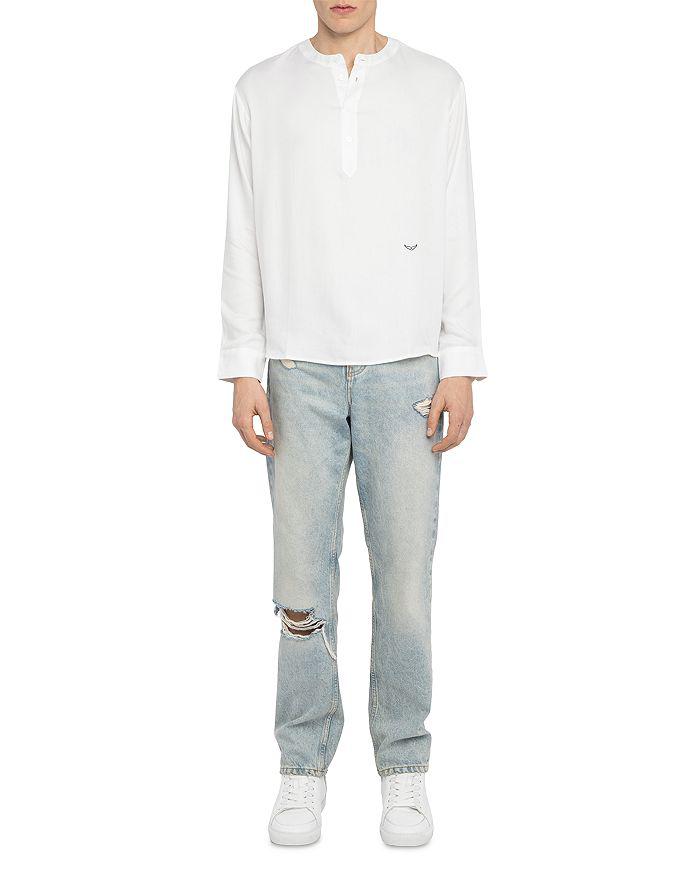 ZADIG & VOLTAIRE Sora Half Button Tunic