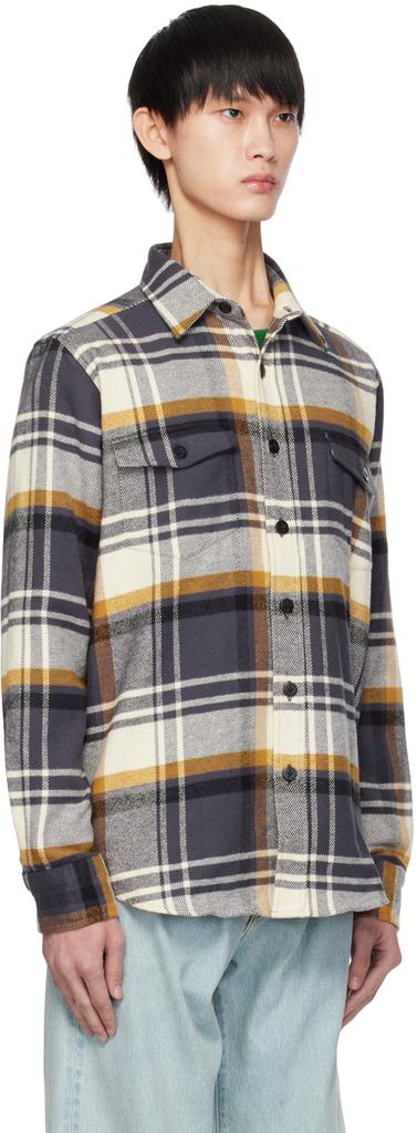 Noah Gray & Orange Heavyweight Shirt