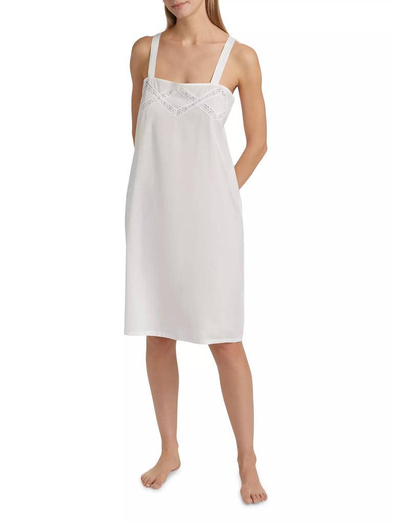 Pour Les Femmes Sun Ruffle Cotton Nightie