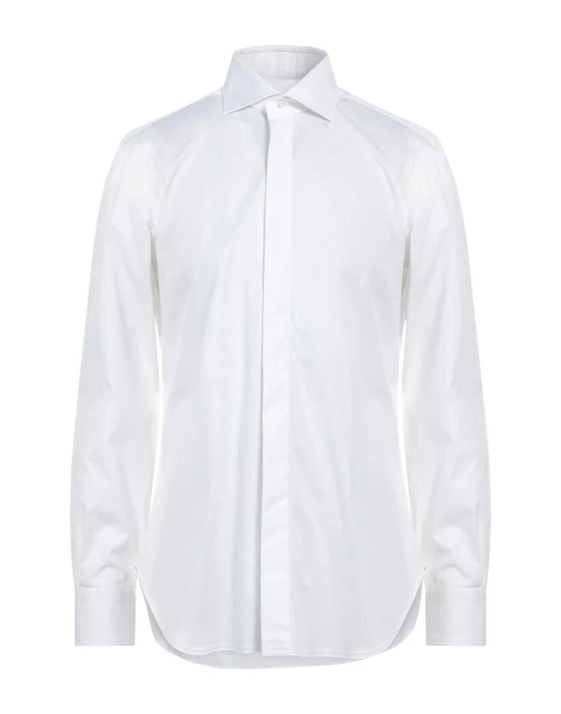 BARBA NAPOLI Solid color shirt 1