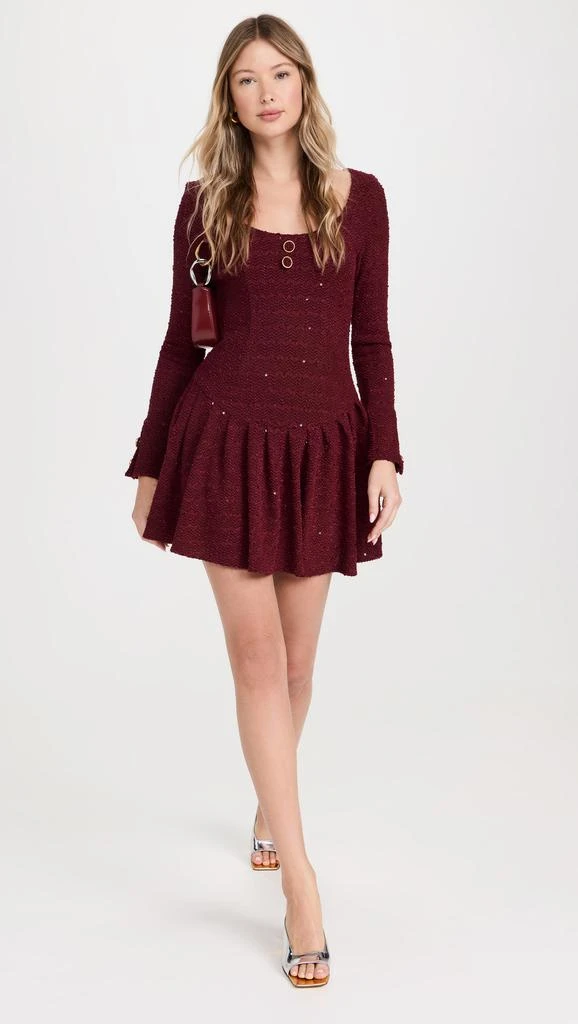 Black Halo Maverick Mini Dress 4