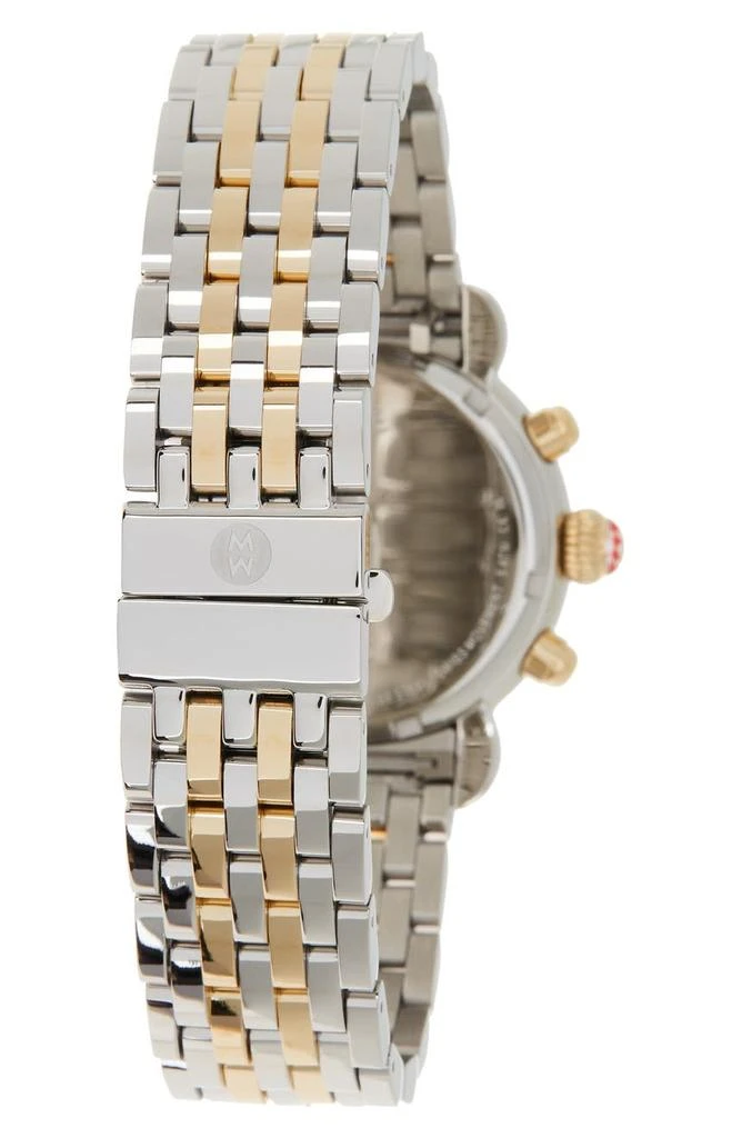 Michele Women's Diamond Accent Two-Tone CSX36 Watch, 36mm - 0.62ctw 5