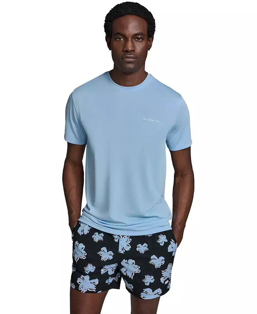 Karl Lagerfeld Paris Men
s Short-Sleeve Rashguard