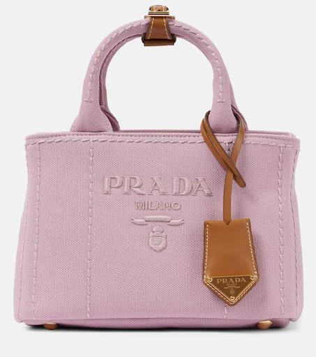 Prada Mini canvas shoulder bag 1