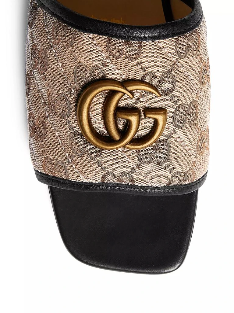 Gucci Original GG Canvas Slides with Double G 5