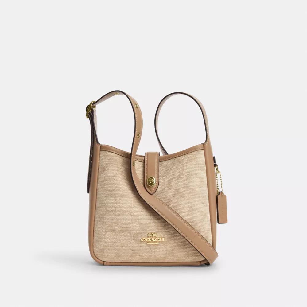 Coach Hadley Mini Crossbody Bag With Signature Canvas
