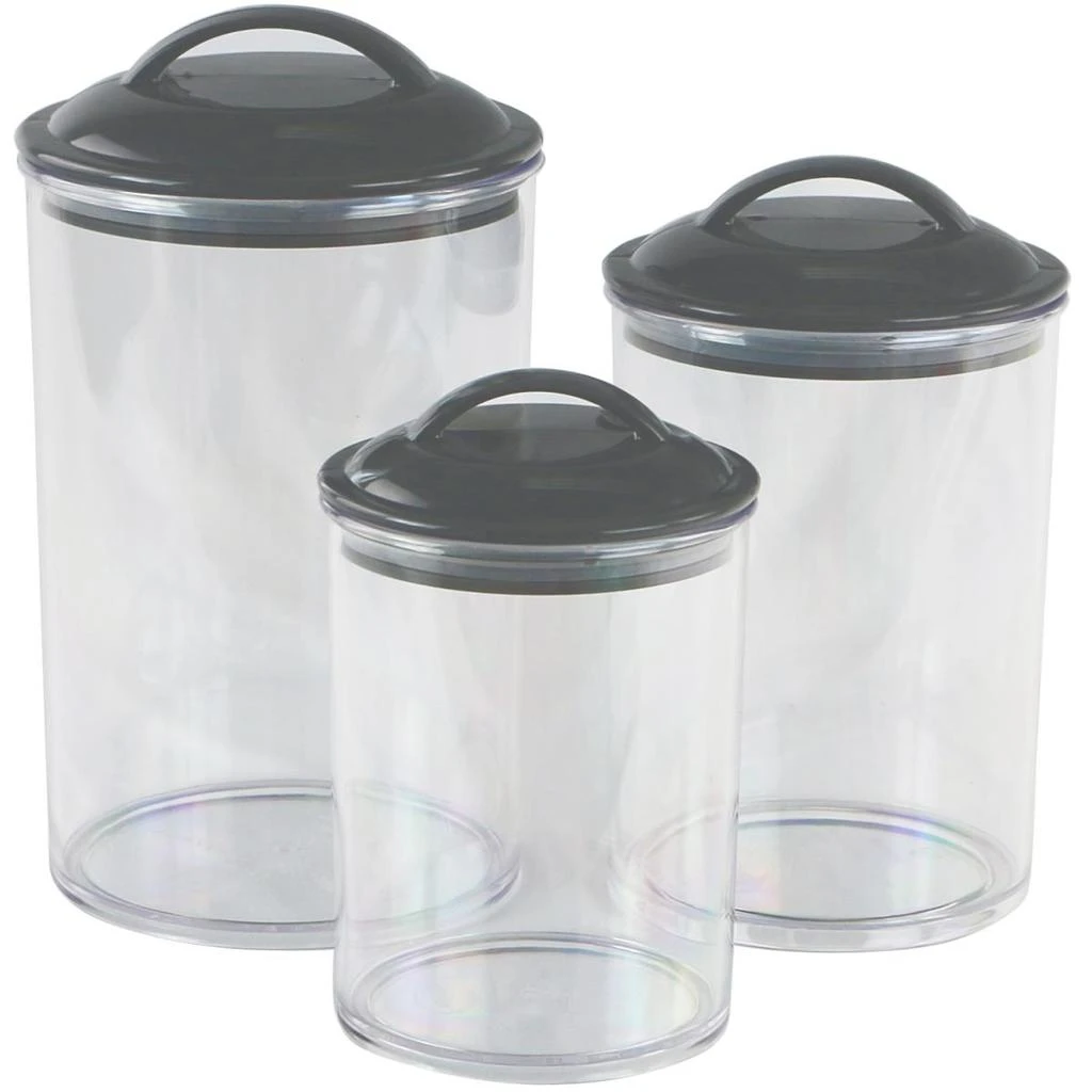 Reston Lloyd Calypso Basics by  Acrylic Storage Canisters, Set of 3 1