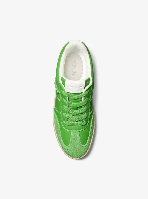 Michael Kors Kai Mixed-Media Sneaker 4