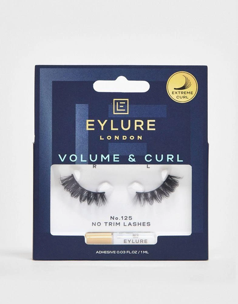 EYLURE Eylure Volume & Curl 3/4 Length False Lashes - No.125 1