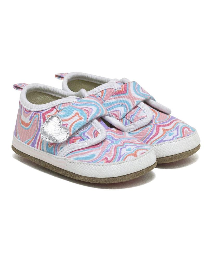 Robeez Swirl Heart Canvas First Kick