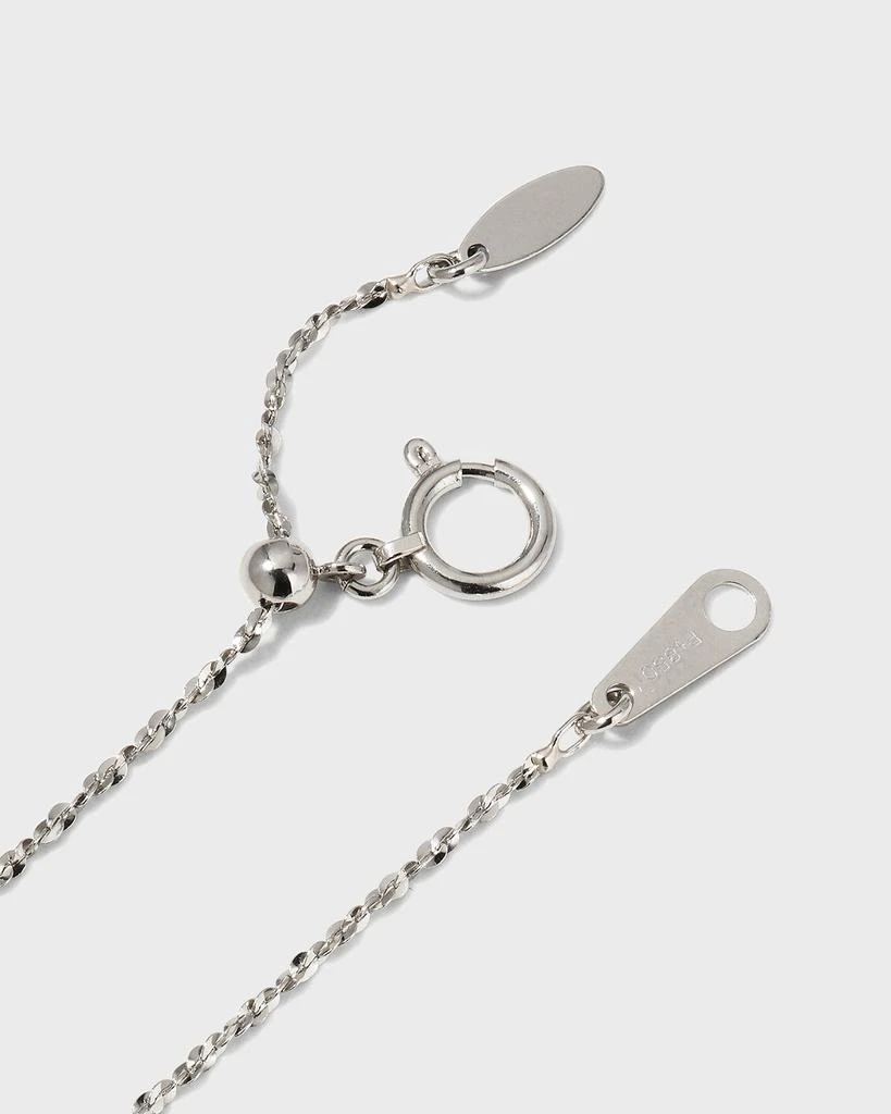 Platinum Born Platinum Pearl and Bead Necklace 4