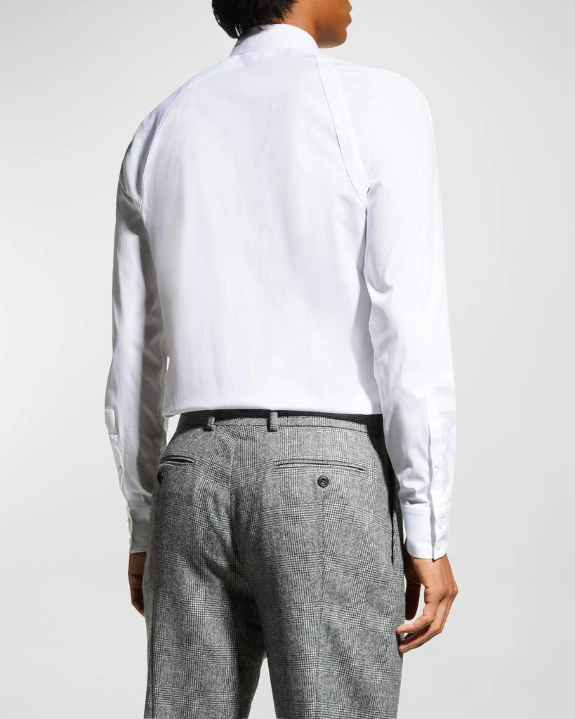 Alexander McQueen Men's Harness Sport Shirt w/ Strap 6