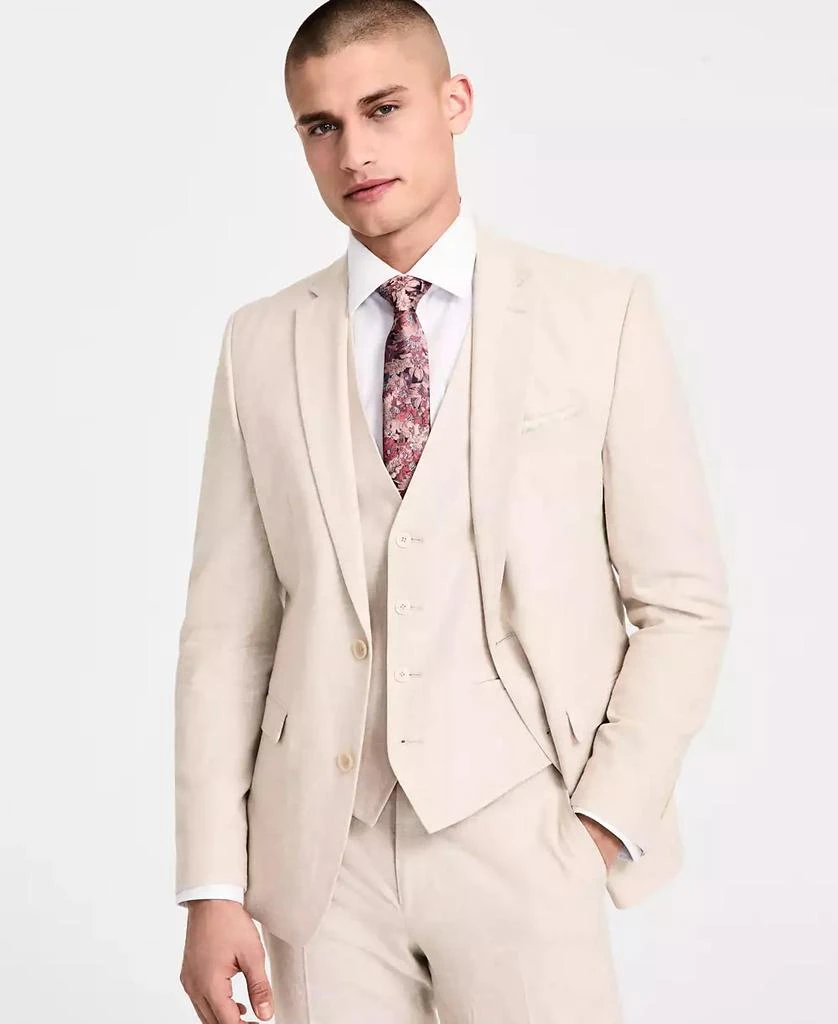 Bar III Men
s Slim-Fit Linen Suit Jacket, Exclusively at Macy
s 1
