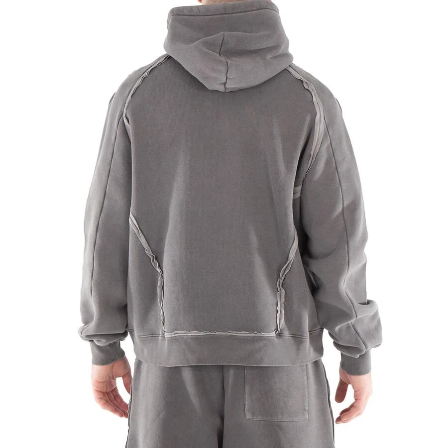 A-COLD-WALL* Men
s Black Facade Cotton Hoodie 3