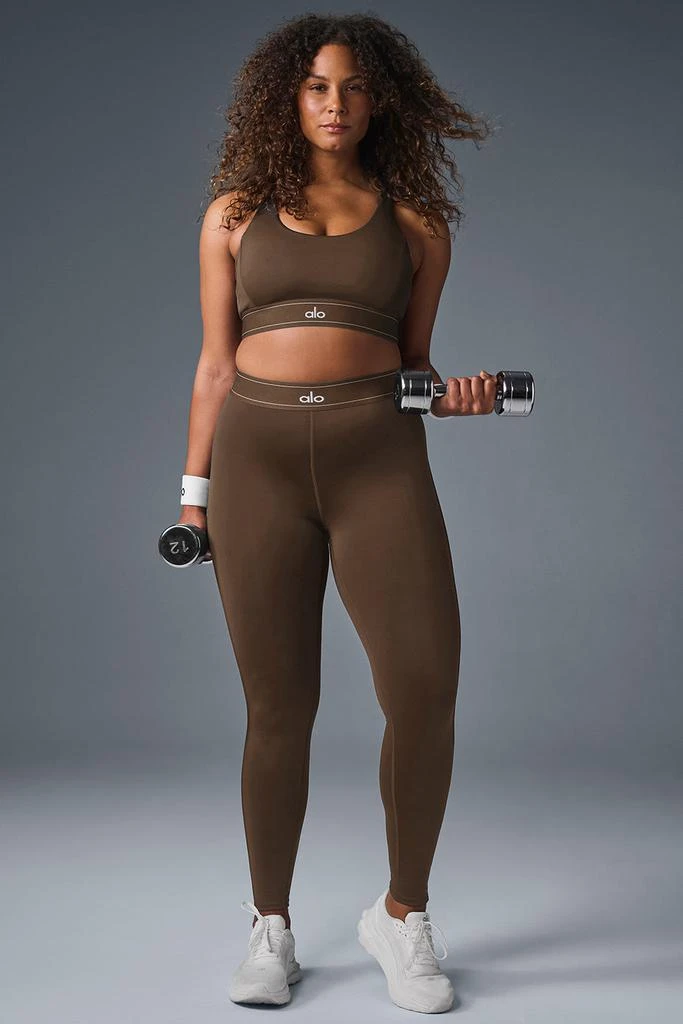 Alo Airlift High-Waist Suit Up Legging - Espresso 9