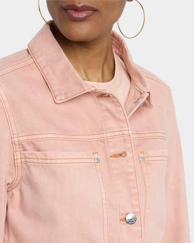 VERONICA BEARD Marvin Denim Utility Jacket 5