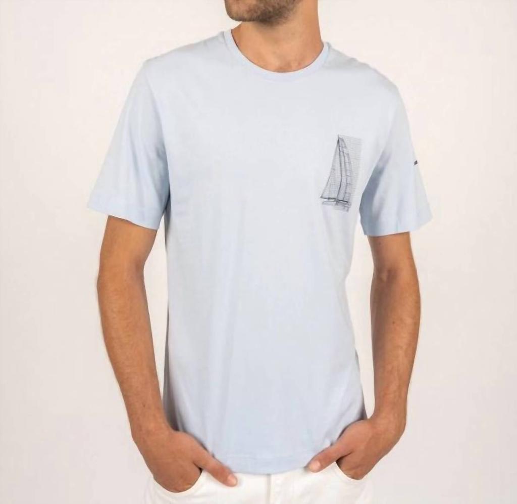 Tシャツ・カットソー SAINT JAMES Embroidered cotton Minquiers Modern t-shirt Saint James Embroidered cotton Minquiers Modern t-shirt - T