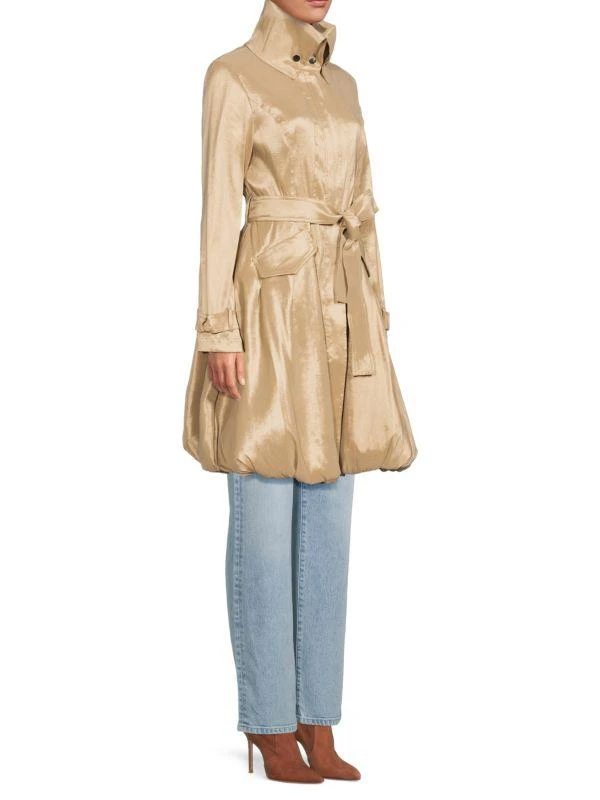 BELLE FARE Bubble Belted Trench Coat 3