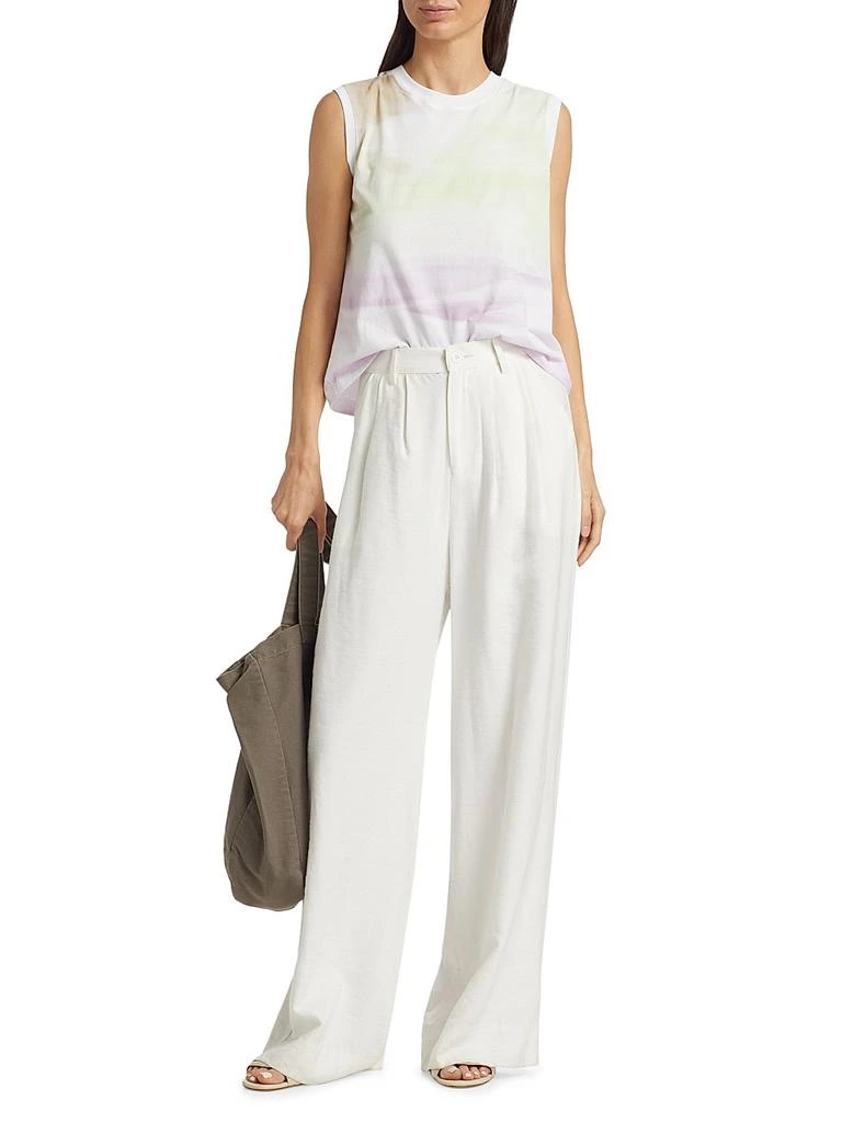 ATM Anthony Thomas Melillo Abstract Cotton-Jersey Top 2
