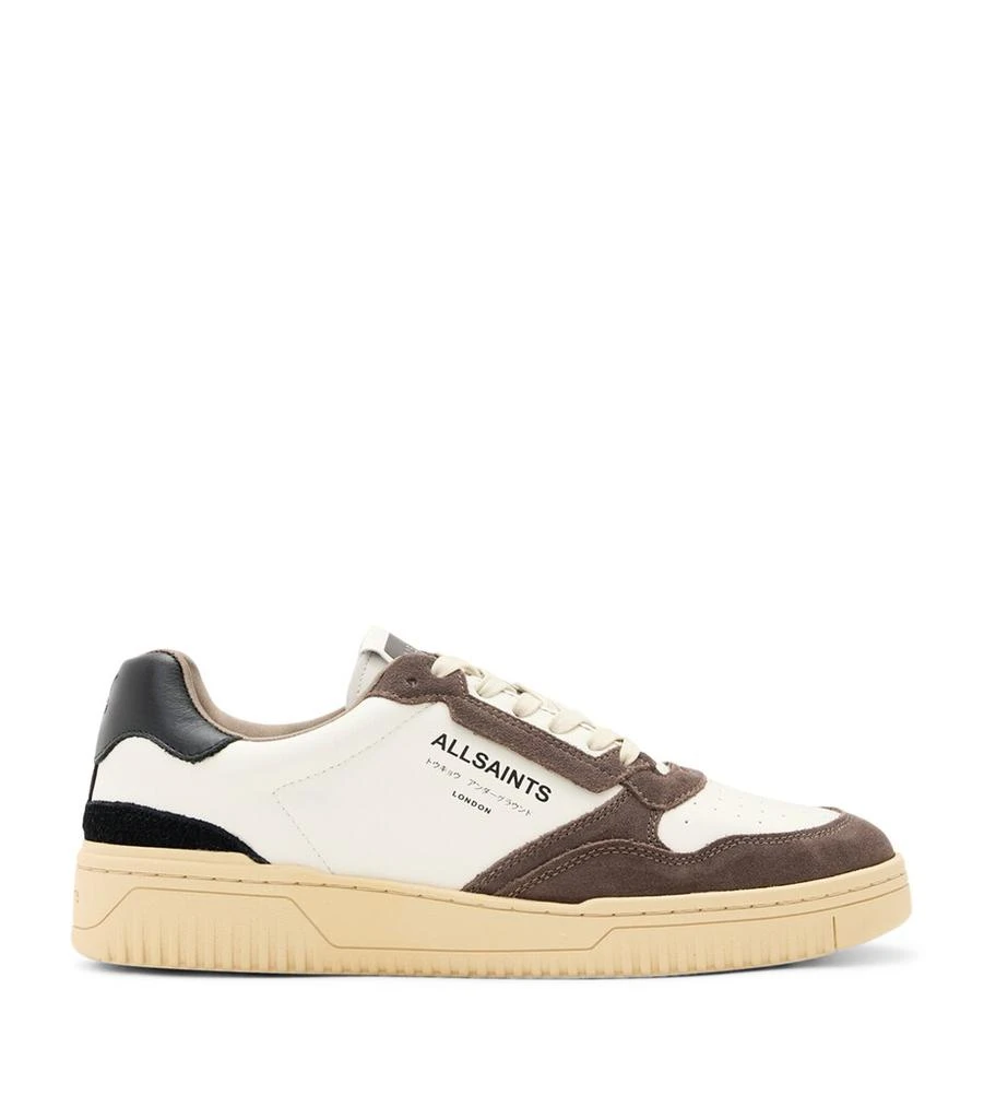 ALL SAINTS Leather Regan Sneakers 1