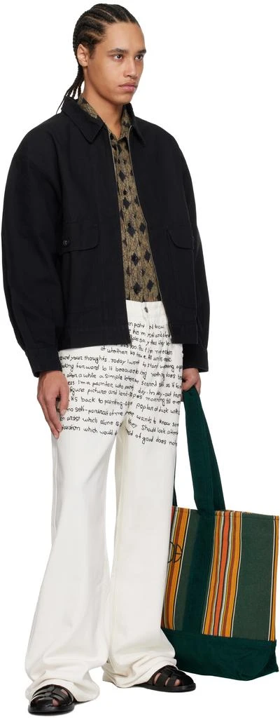 Glass Cypress Black Canvas Jacket 4