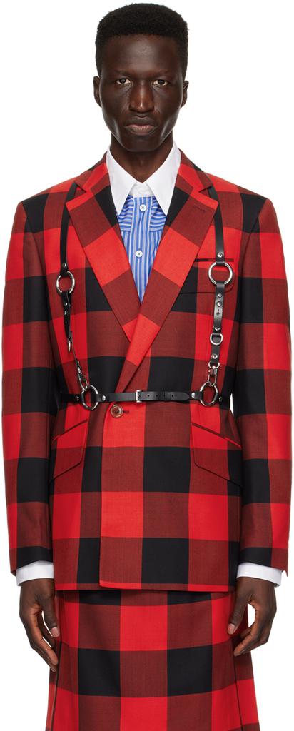 Vivienne Westwood Black Studs Belts Harness