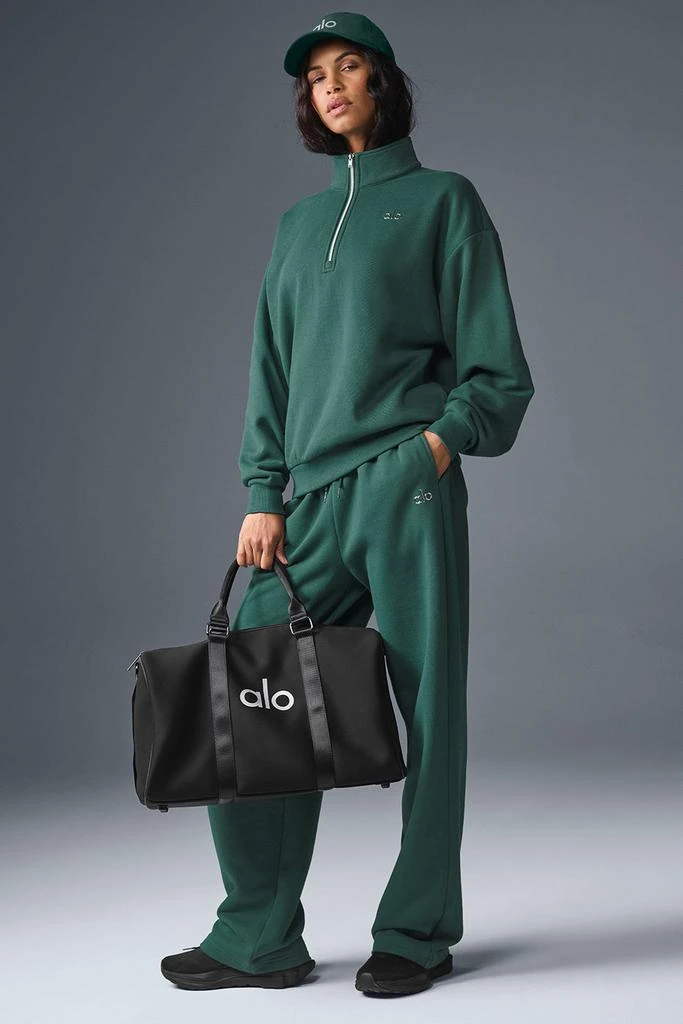 Alo Accolade 1/4 Zip Pullover - Winter Ivy 5