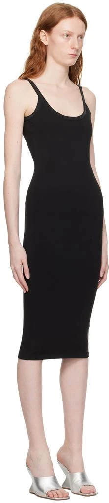 Alexander Wang Black Crystal Midi Dress 2