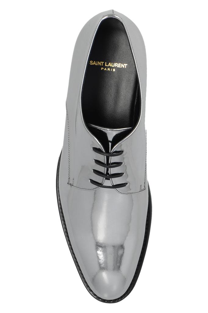 Yves Saint Laurent 'Adrien' Derby shoes SILVER 43- - Dress Yves Saint Laurent 'Adrien' Derby shoes SILVER 43- - Dress