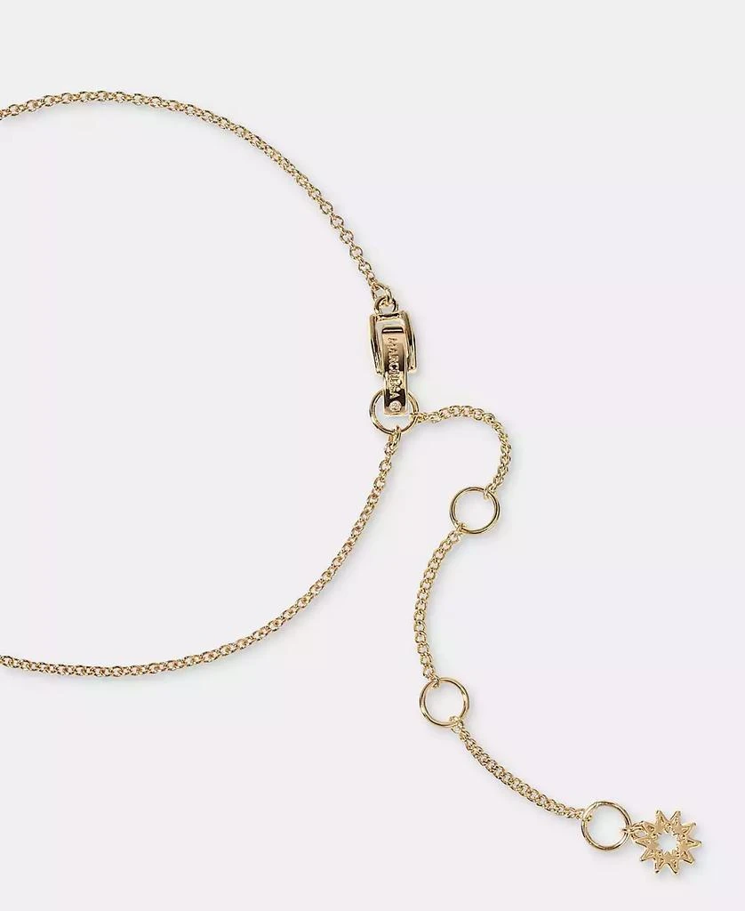 MARCHESA Gold-Tone Crystal Cluster Lariat Necklace, 16" + 3" extender 3