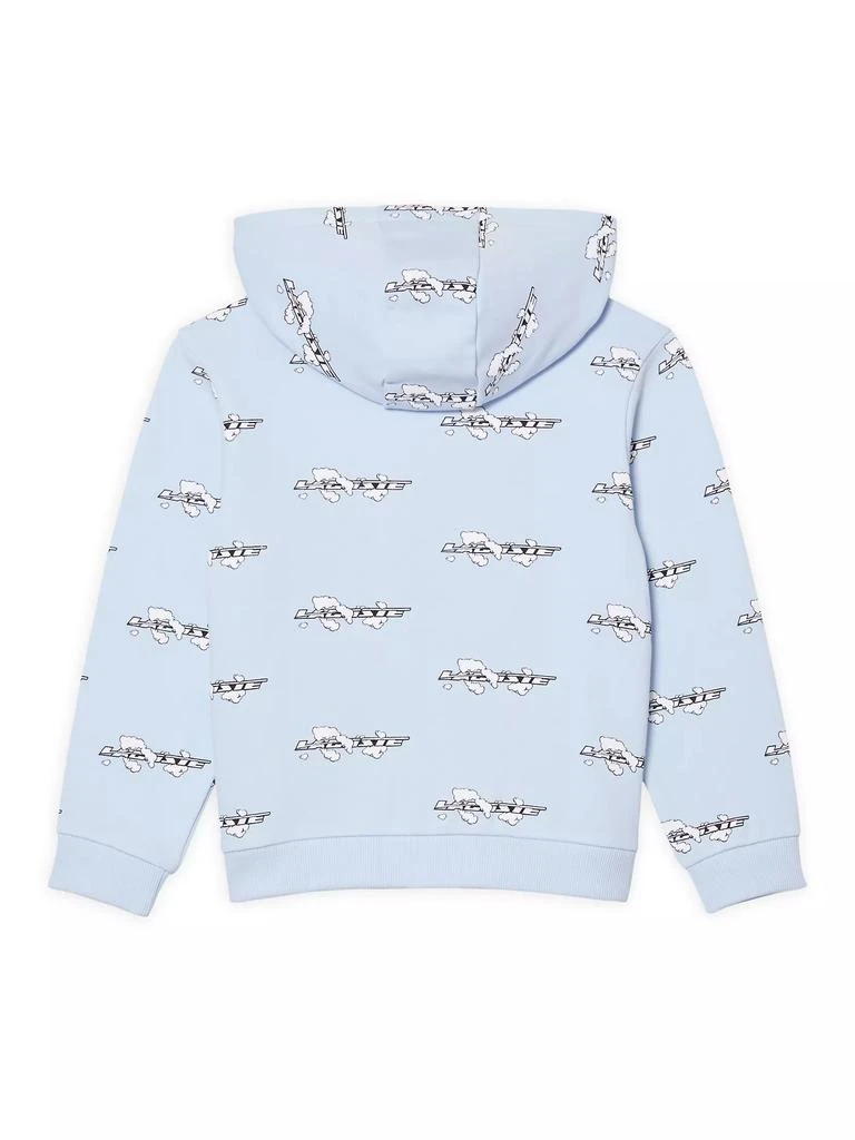 Lacoste Little Kid's & Kid's Logo Cloud Zip Hoodie 3