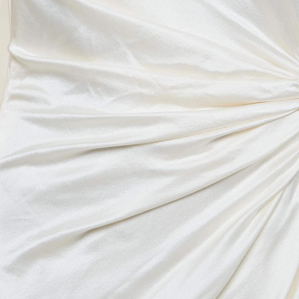 Shop Roksanda Ivory Satin Draped Style Back Open Long Dress S on Sale at  BeyondStyle  Get 34% Off Roksanda Ivory Satin Draped Style Back Open Long  Dress S with Limited-Time Flash
