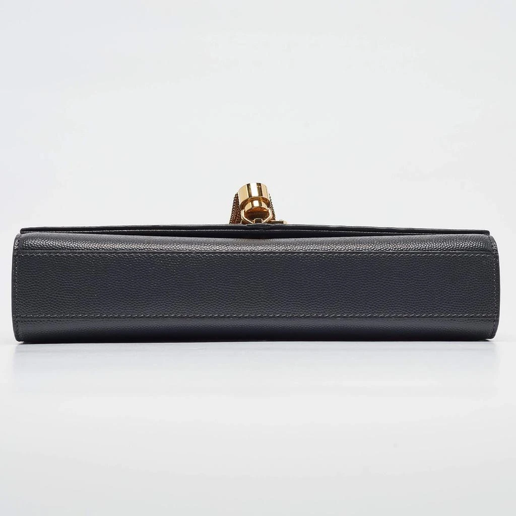 Yves Saint Laurent Saint Laurent Grey Leather Medium Kate Tassel Shoulder Bag 9