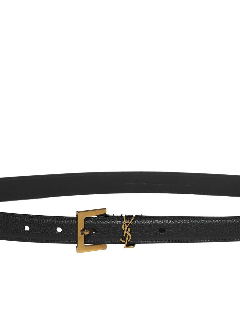 Saint Laurent Saint Laurent Logo Plaque Belt 2