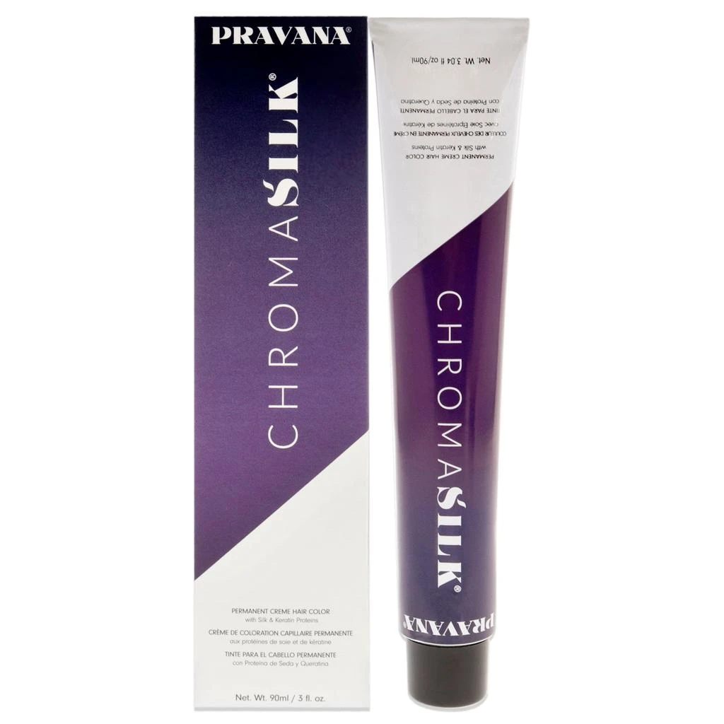 Pravana ChromaSilk Creme Hair Color - 6NTL Dark Neutral Lowlight For Unisex 3 oz Hair Color 1