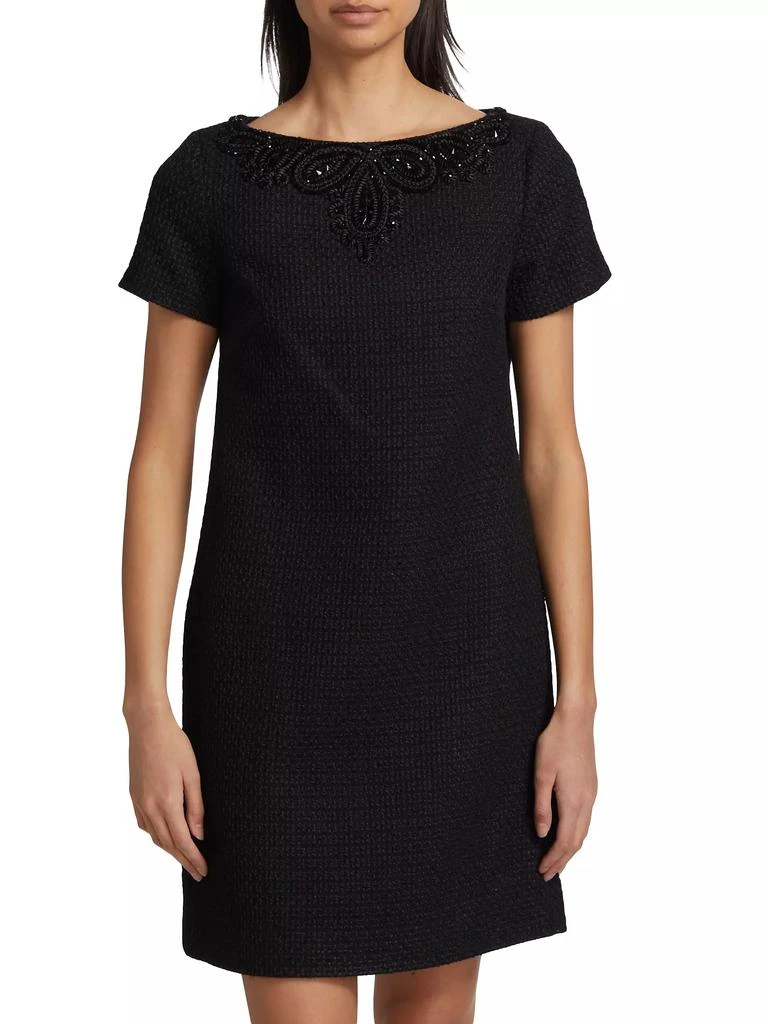 tassel beaded mini shift dress St. Agni | Tassel Shift Mini Dress main image 0