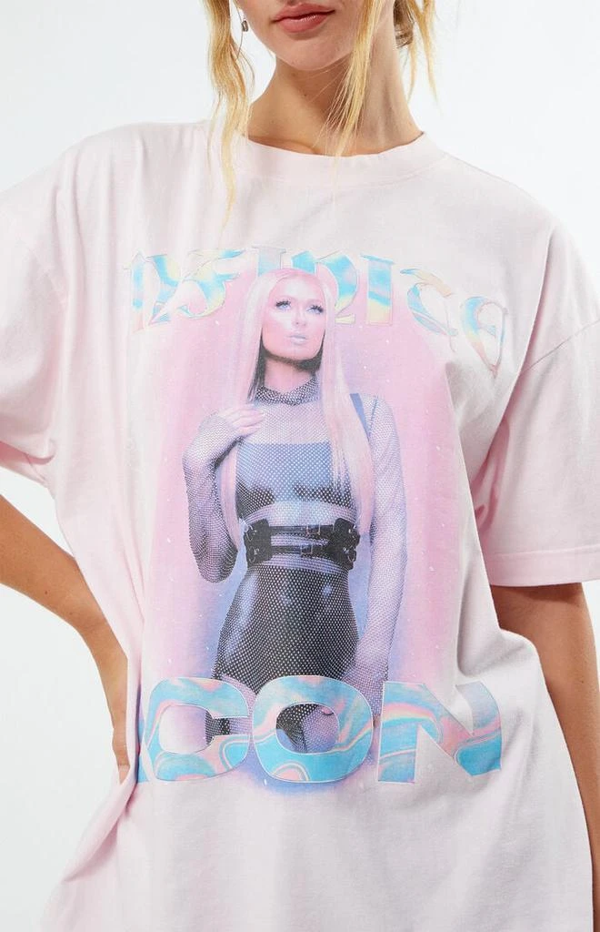null Paris Hilton Bubble Oversized T-Shirt 2