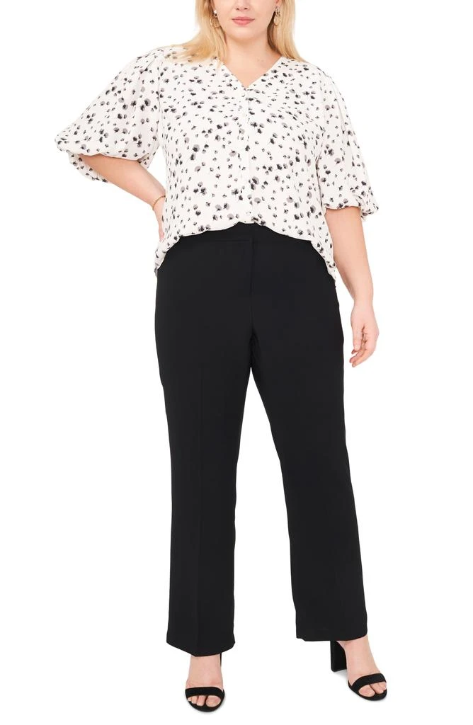 Vince Camuto Floral Print Balloon Sleeve Top 3