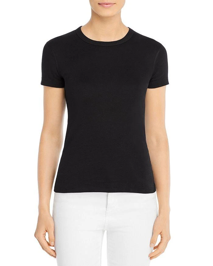 Three Dots Solid Crewneck Tee 1