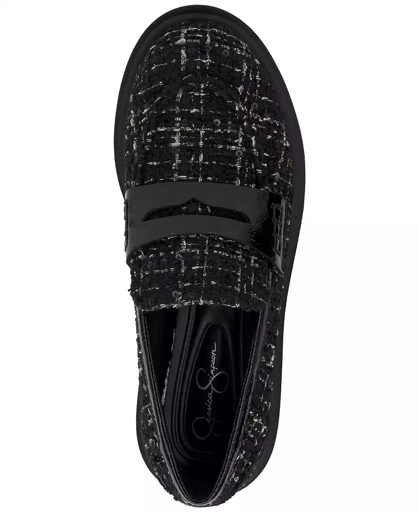 Jessica Simpson Women's Xuris Penny Loafer Flats 4