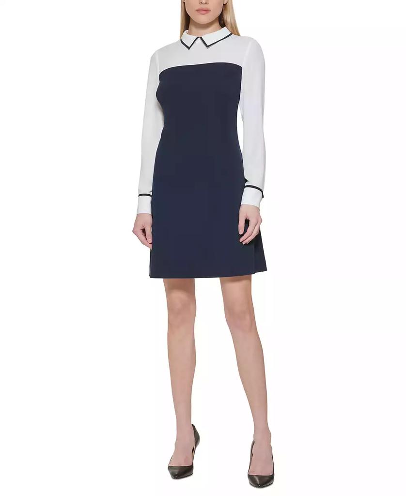 Tommy Hilfiger Women's Collared Sheath Dress