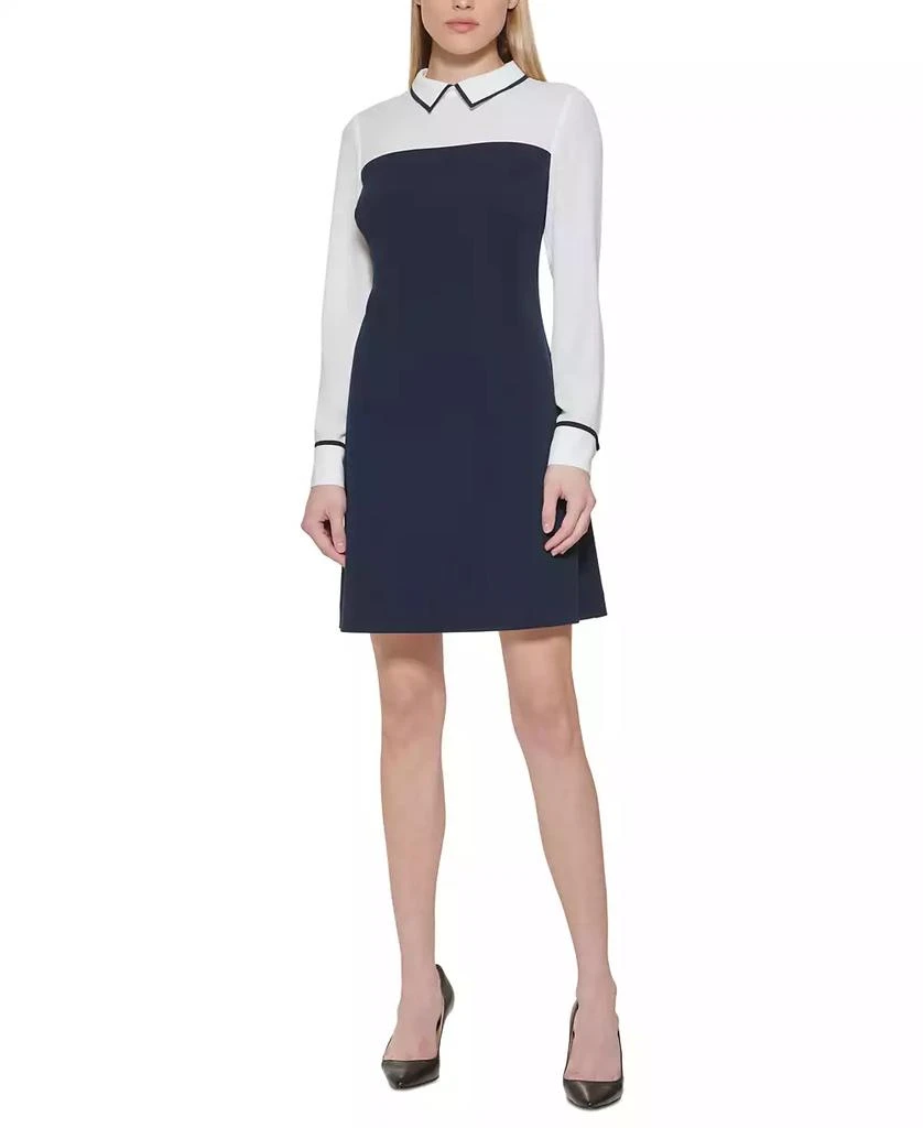 Tommy Hilfiger Women's Collared Sheath Dress 1