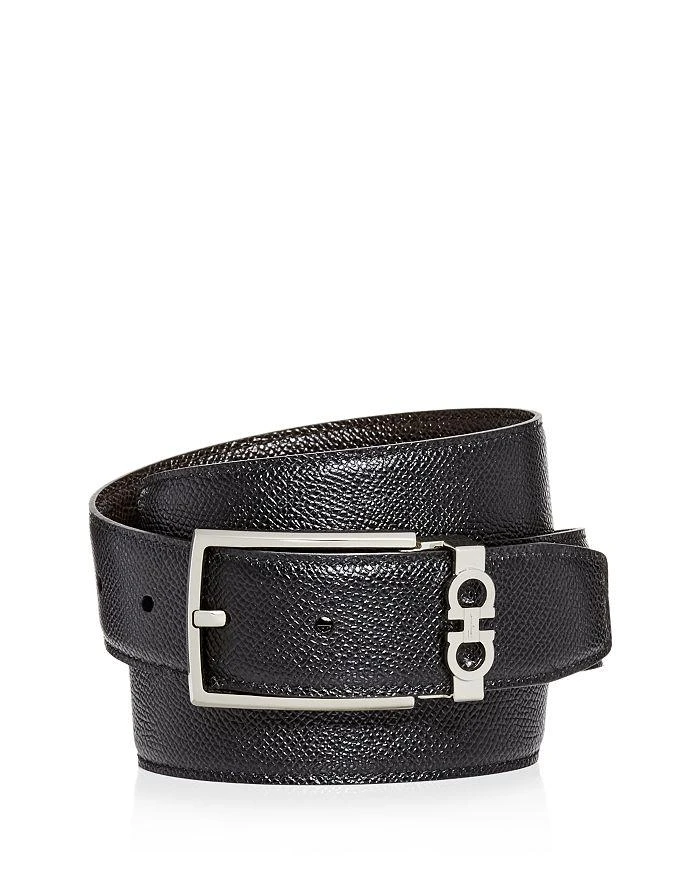 Salvatore Ferragamo Salvatore Men
s Gancini Keeper Reversible Leather Belt