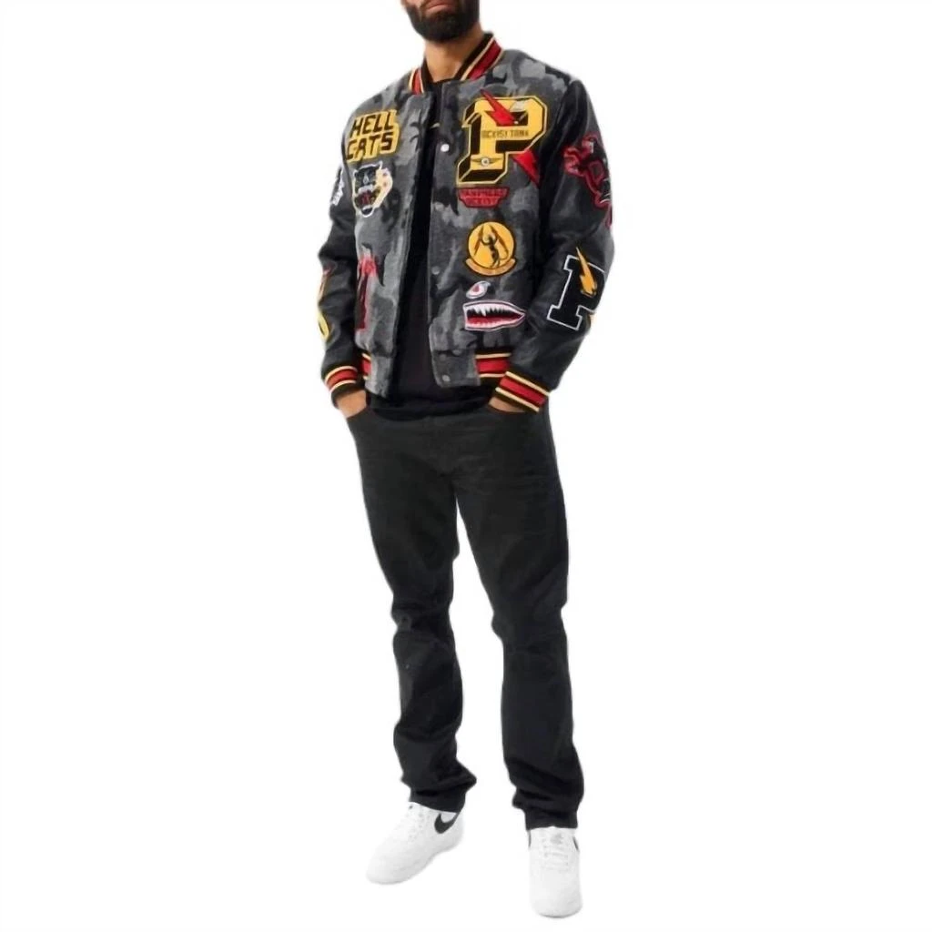 JORDAN CRAIG Jordan Craig - Hellcat Varsity Jacket 4