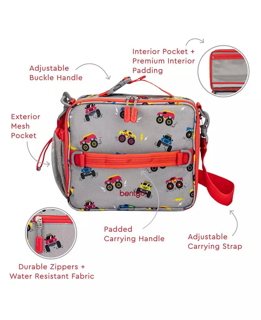 Bentgo Kids Prints Lunch Bag - Trucks 3