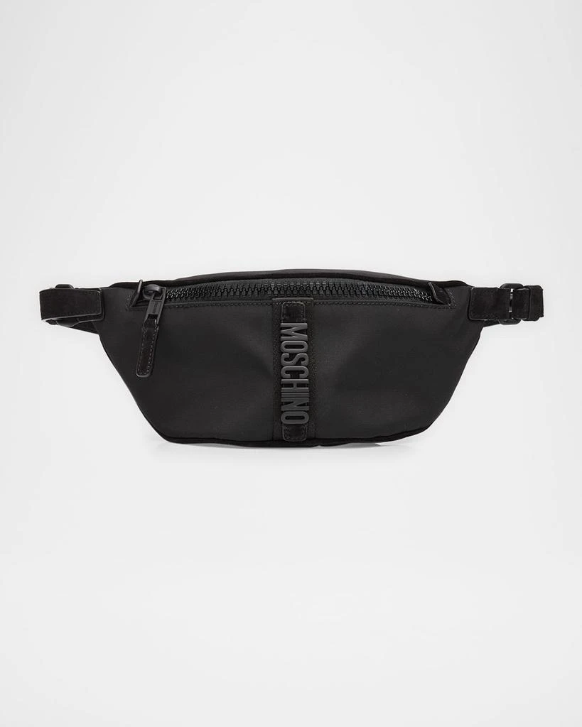 Moschino Men
s Carry Me Cordura Nylon Belt Bag